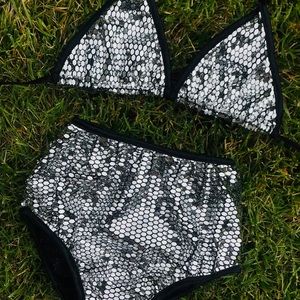 Disco ball RAVE outfit SET